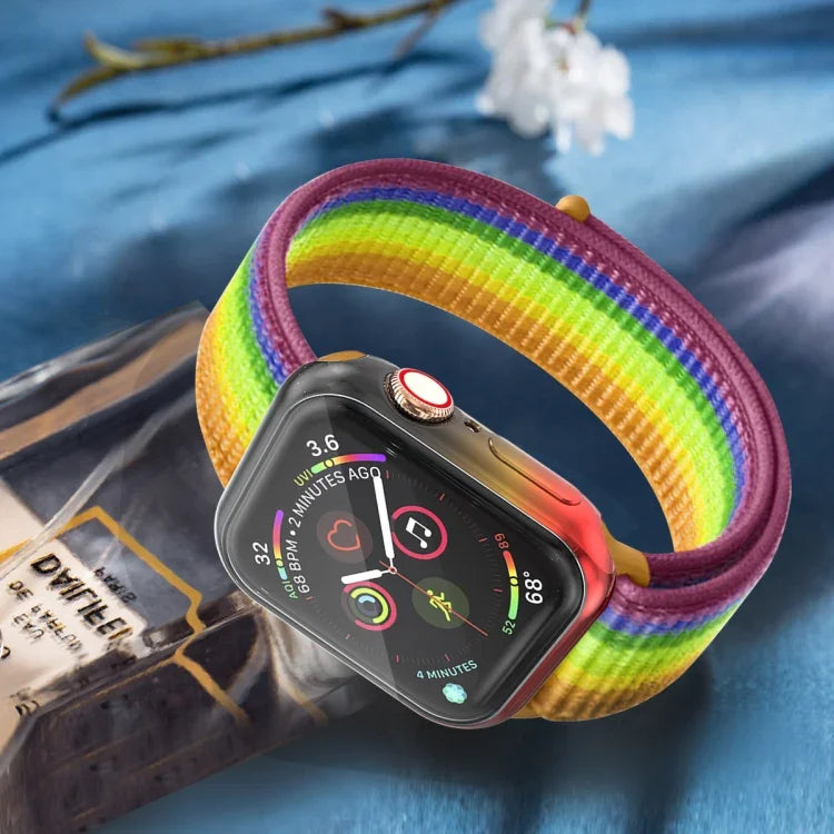 Apple Watch Series 4/5/6 & Watch SE 1/2/3 44mm グラデーション 全面保護 TPU ケース、Apple Watch Series 5 & 4 44mm用