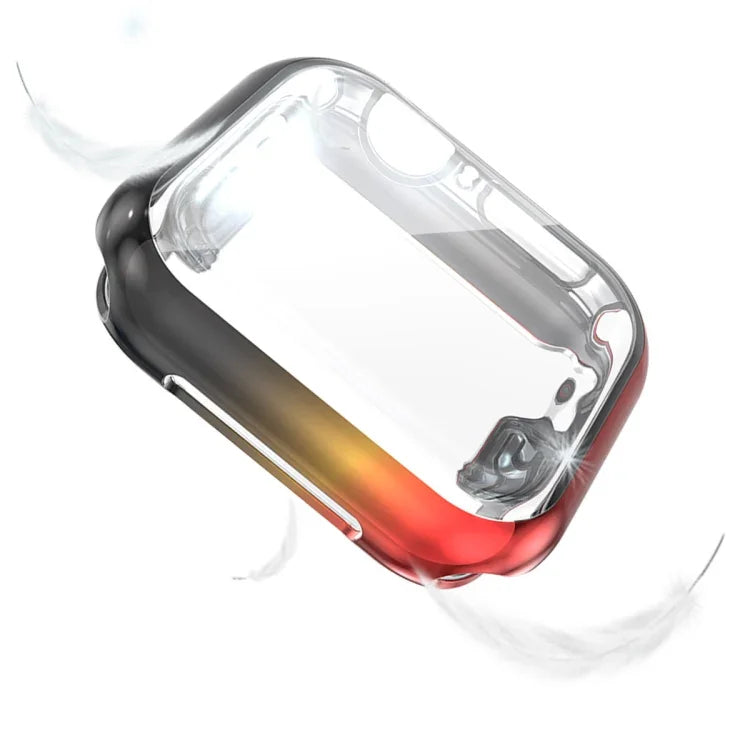 Apple Watch Series 4/5/6 & Watch SE 1/2/3 40mm用グラデーション全面保護TPUケース、Apple Watch Series 5 & 4 40mm用
