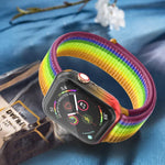 Apple Watch Series 4/5/6 & Watch SE 1/2/3 40mm用グラデーション全面保護TPUケース、Apple Watch Series 5 & 4 40mm用