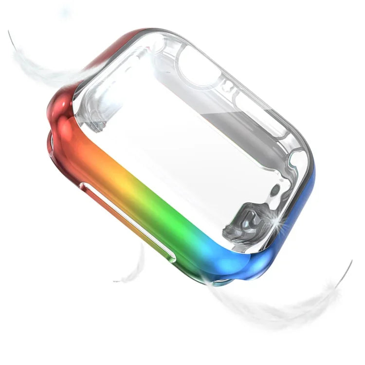 Apple Watch Series 4/5/6 & Watch SE 1/2/3 40mm用グラデーション全面保護TPUケース、Apple Watch Series 5 & 4 40mm用