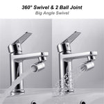 Dual-Function Faucet Spout Bubbler Splash-Proof Two-Function Kitchen Copper Filter, External, Inbound