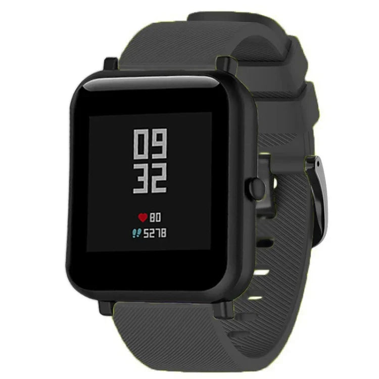 20mm シリコンストラップ、Huami Amazfit GTS / Samsung Galaxy Watch Active 2 / Gear Sport用