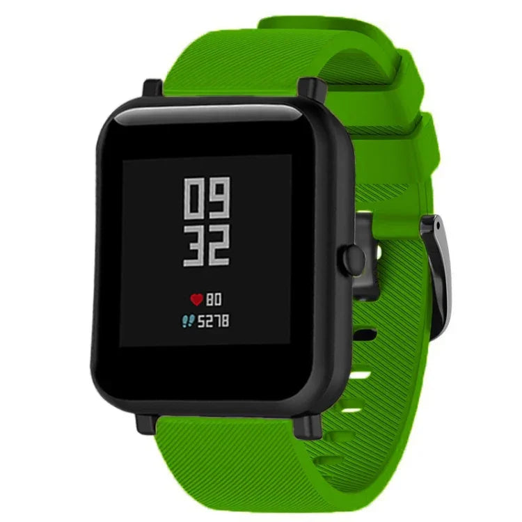 20mm シリコンストラップ、Huami Amazfit GTS / Samsung Galaxy Watch Active 2 / Gear Sport用