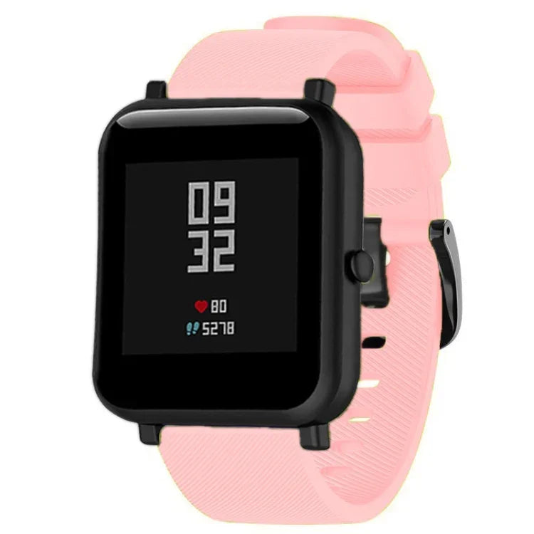 20mm シリコンストラップ、Huami Amazfit GTS / Samsung Galaxy Watch Active 2 / Gear Sport用