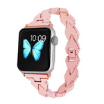 Apple Watch Series 5 & 4 44mm / 3 & 2 & 1 42mm ダイヤモンド ステンレススチールバンド、Apple Watch Series 5 & 4 44mm用