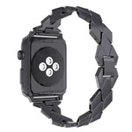 Apple Watch Series 5 & 4 40mm / 3 & 2 & 1 38mm ダイヤモンド ステンレススチールバンド、Apple Watch Series 5 & 4 40mm用