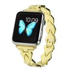 Apple Watch Series 5 & 4 40mm / 3 & 2 & 1 38mm ダイヤモンド ステンレススチールバンド、Apple Watch Series 5 & 4 40mm用