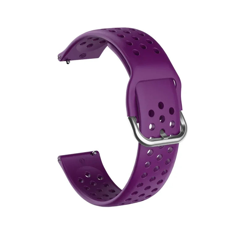 20mm 通気性多孔質ストラップ（内側バックル付き）、Huami Amazfit GTS / Samsung Galaxy Watch Active 2 / Huawei Watch GT2 42MM用