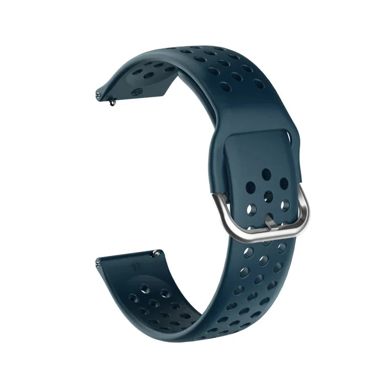 20mm 通気性多孔質ストラップ（内側バックル付き）、Huami Amazfit GTS / Samsung Galaxy Watch Active 2 / Huawei Watch GT2 42MM用