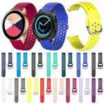 20mm 通気性多孔質ストラップ（内側バックル付き）、Huami Amazfit GTS / Samsung Galaxy Watch Active 2 / Huawei Watch GT2 42MM用