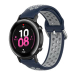 20mm ファッション内側バックルシリコンストラップ、Huami Amazfit GTS / Samsung Galaxy Watch Active 2 / Huawei Watch GT2 42MM用