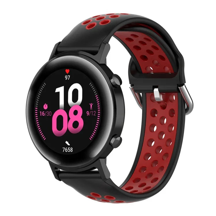 20mm ファッション内側バックルシリコンストラップ、Huami Amazfit GTS / Samsung Galaxy Watch Active 2 / Huawei Watch GT2 42MM用