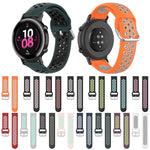 20mm ファッション内側バックルシリコンストラップ、Huami Amazfit GTS / Samsung Galaxy Watch Active 2 / Huawei Watch GT2 42MM用