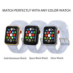 Apple Watch Series 5 & 4 44mm / 3 & 2 & 1 42mm グリッター シリコンストラップ用