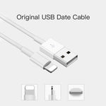 2 in 1 1m USB to 8ピンデータケーブル + 30W QC 3.0 4 USBインターフェース モバイルフォン タブレット PC ユニバーサルクイックチャージャー トラベルチャージャーセット、USプラグ、8ピンセット USプラグ