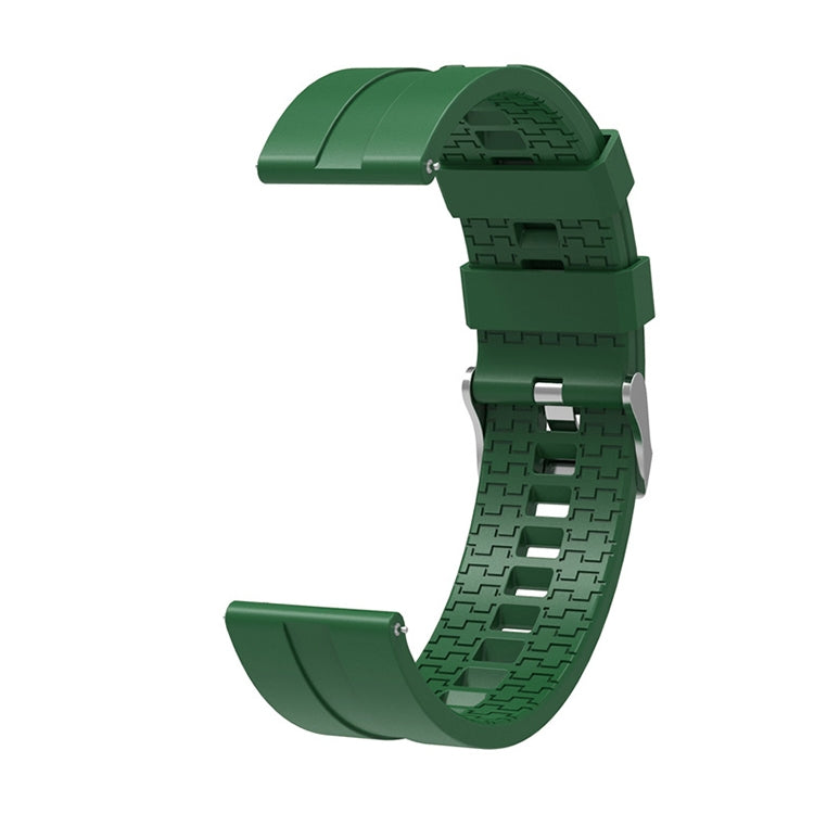 Suitable For Xiaomi Haylou Solar Watch Silicone Strap Length: 21cm, black, white, mazarine, blue, green, orange, red, pink