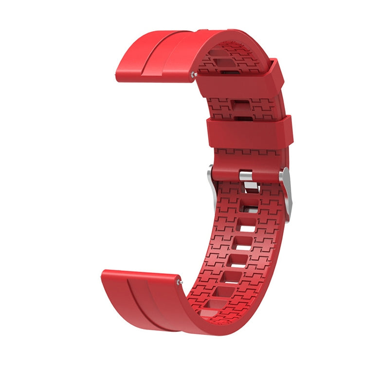 Suitable For Xiaomi Haylou Solar Watch Silicone Strap Length: 21cm, black, white, mazarine, blue, green, orange, red, pink