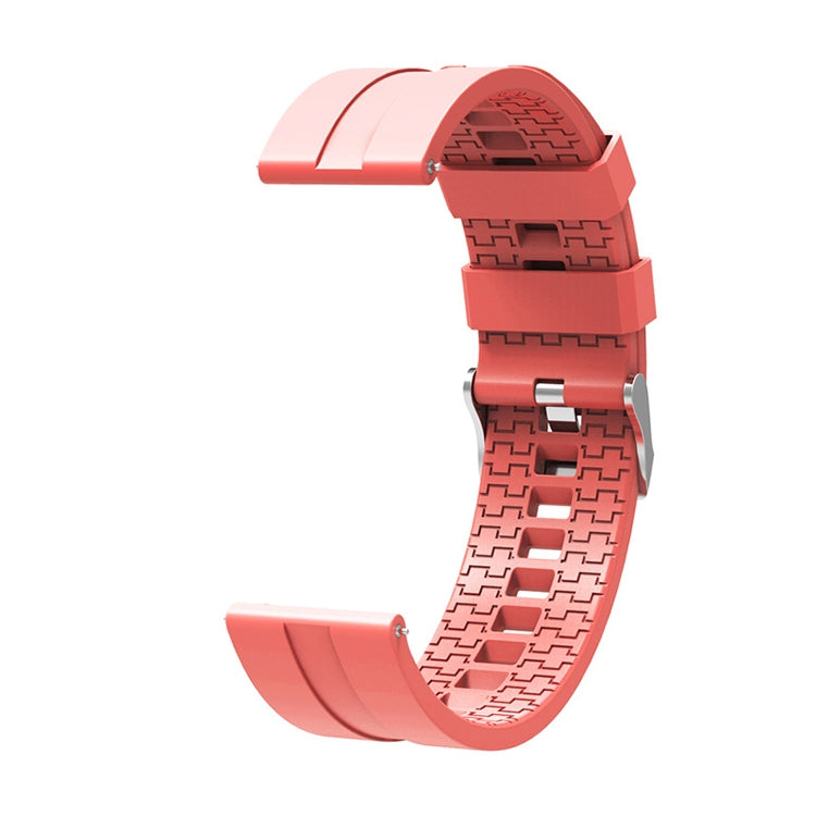 Suitable For Xiaomi Haylou Solar Watch Silicone Strap Length: 21cm, black, white, mazarine, blue, green, orange, red, pink