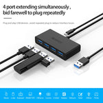 ORICO G11-H4-U3-100-BK 4ポートUSB3.0ハブ