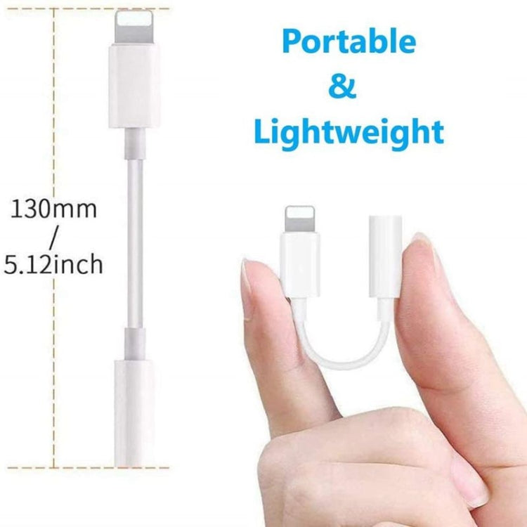 Zs-kl21836 2個セット 8ピン to 3.5mm イヤホンアダプター オーディオアダプター、全iOSシステム対応