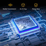 EWA A150 ポータブルミニBluetoothスピーカー ワイヤレスハイファイステレオ 強力バスミュージックブームボックス メタルサブウーファー マイクロSDカード＆3.5mm AUX対応