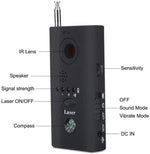 CC308 フルレンジカメラレーザー検出器 ミニワイヤレスカメラ信号 GSMデバイスファインダー