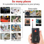 CC308 フルレンジカメラレーザー検出器 ミニワイヤレスカメラ信号 GSMデバイスファインダー