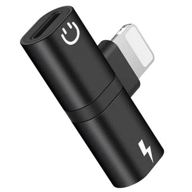 Zs-18182 2個セット 2-in-1 8ピンオス to 8ピン充電＋8ピンオーディオメスコネクターイヤホンアダプター、通話＆音量調整対応、iOS 13システム対応