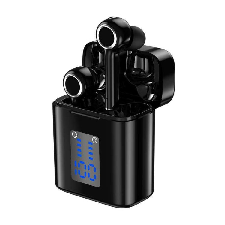 T&G TG905 TWS Bluetoothイヤホン ワイヤレススポーツヘッドホン 5Dステレオヘッドセット LEDディスプレイ＆充電ボックス付き