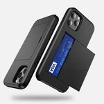 For iPhone 12 Pro Max 6.7 Shockproof Rugged Armor Protective Case with Card Slot, For iPhone 12 Pro Max