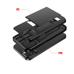 For iPhone 12 Pro Max 6.7 Shockproof Rugged Armor Protective Case with Card Slot, For iPhone 12 Pro Max