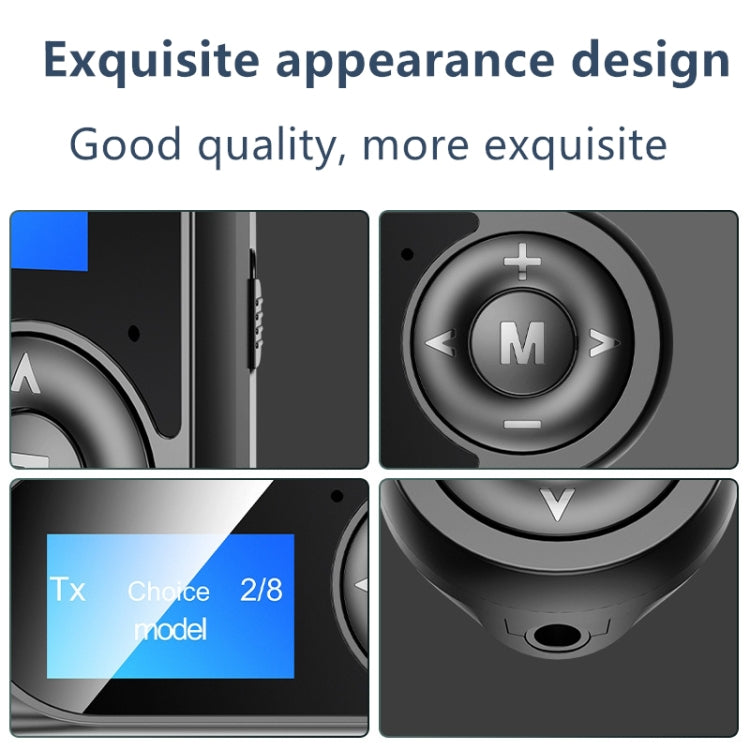 T13 Bluetooth 5.0 ドライバーフリー USB Bluetoothレシーバー＆送信機 スクリーン付き