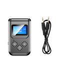 T15 2in1 Bluetooth 5.0 ミュージックレシーバー送信機 スクリーン付き、T15