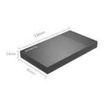 ORICO 2526C3 2.5インチ USB-C / Type-C ポータブルハードドライブエンクロージャー