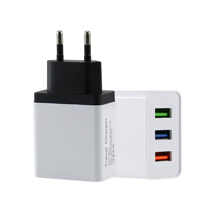 2A 3USB モバイルフォン旅行用充電器 EUプラグ