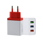 2A 3USB モバイルフォン旅行用充電器 EUプラグ