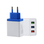 2A 3USB モバイルフォン旅行用充電器 EUプラグ