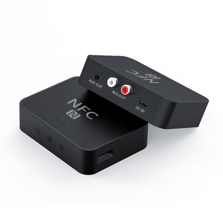 R6 NFC Bluetooth 5.0 デスクトップ音楽レシーバー Bluetoothレシーバー、TFカード対応