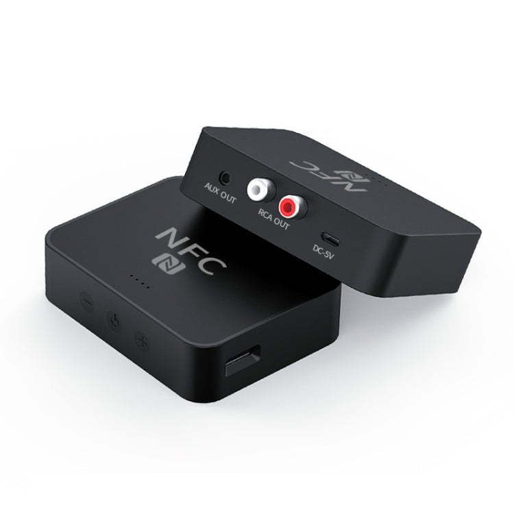 R6 NFC Bluetooth 5.0 デスクトップ音楽レシーバー Bluetoothレシーバー、TFカード対応