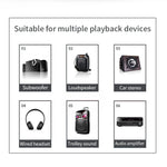 R6 NFC Bluetooth 5.0 デスクトップ音楽レシーバー Bluetoothレシーバー、TFカード対応