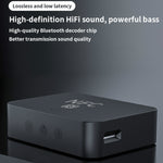 R6 NFC Bluetooth 5.0 デスクトップ音楽レシーバー Bluetoothレシーバー、TFカード対応