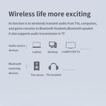 T6 Bluetooth 5.0 コンピューター・テレビ用トランスミッター 光ファイバー・同軸・AUX多機能 TFカード HiFI Bluetoothオーディオトランスミッター