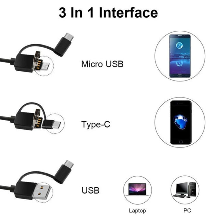 3-in-1 USB HDデジタル検査耳鏡タイプデジタル内視鏡耳垢除去用