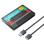 ORICO 2580U3 2.5インチ USB 3.0 SATAハードドライブエンクロージャー クラシックモバイルハードディスクボックス、2580U3