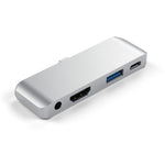 4in1 Type-C / USB-C to HDMI + AUX + USB + PD Type-C / USB-Cハブアダプター 多機能HDドック