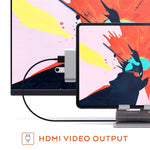 4in1 Type-C / USB-C to HDMI + AUX + USB + PD Type-C / USB-Cハブアダプター 多機能HDドック