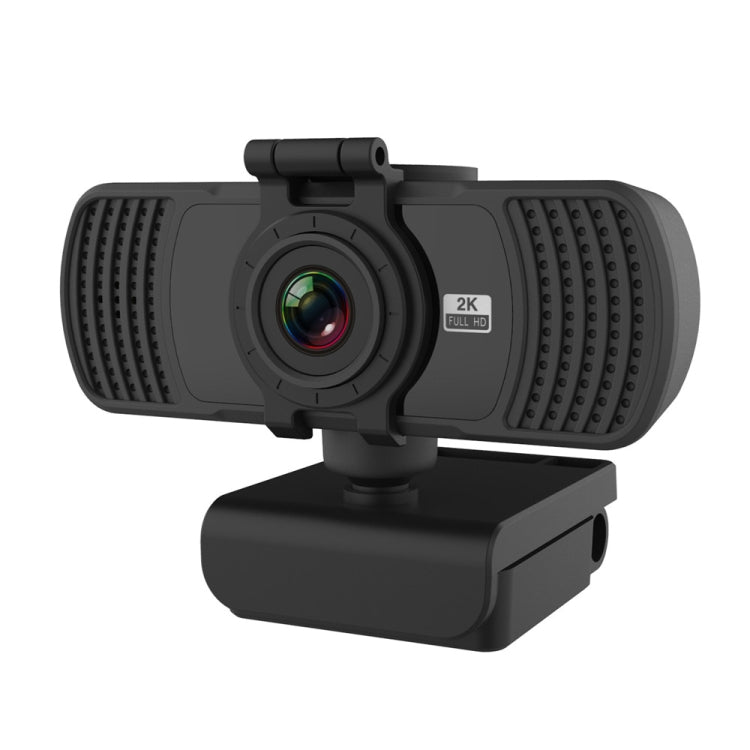 Richwell PC-06 ミニ360度回転4.0MP HDオートフォーカスPCウェブカメラ ノイズリダクションマイク付き