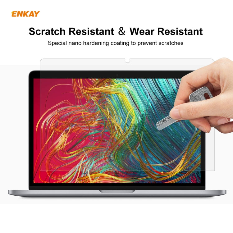 ENKAY MacBook Pro 16インチ A2141 (2019)用クリアHD PETスクリーンプロテクター