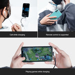 ENKAY ENK-AT103 8ピンから3.5mmオーディオ＆8ピン充電インターフェース変換器亜鉛合金アダプター、3.5mmオーディオ＆8ピン充電