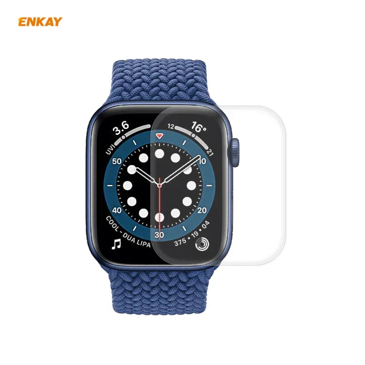 Apple Watch Series 6/5/4/SE 40mm用 ENKAY Hat-Prince 3D フルスクリーン PET 曲面 ホットベンディング HD スクリーンプロテクターフィルム, Apple Watch Series 6/5/4/SE 40mm用